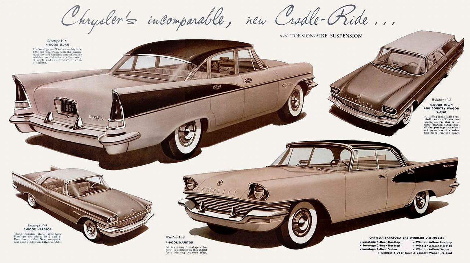 1957 Chrysler Plymouth Brochure Page 4